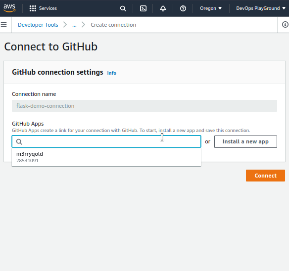 connect to github